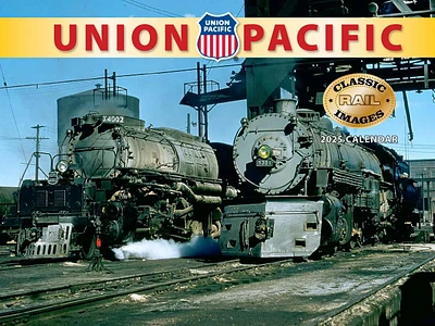 Trains Union Pacific Railroad 2025 Wall Calendar