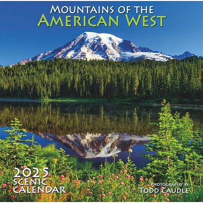 Mountains of American West 2025 Wall Calendar