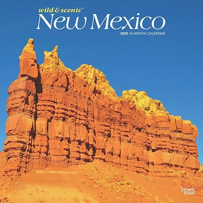 New Mexico Wild and Scenic 2025 Wall Calendar