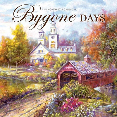 Bygone Days 2025 Wall Calendar