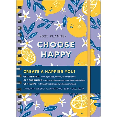 Choose Happy 2025 Planner