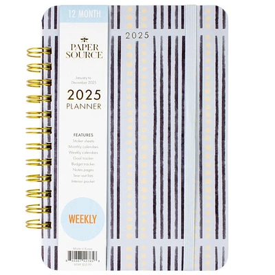 Simplistic Lines 2025 Weekly Planner