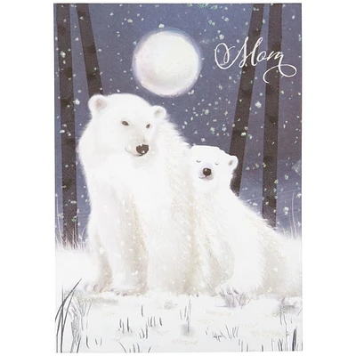 Big/Little Polar Bears Christmas Card