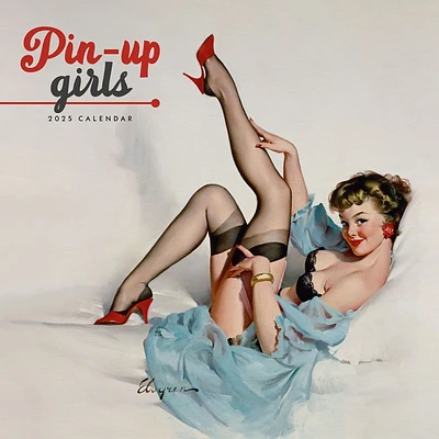 Pin Ups 2025 Wall Calendar