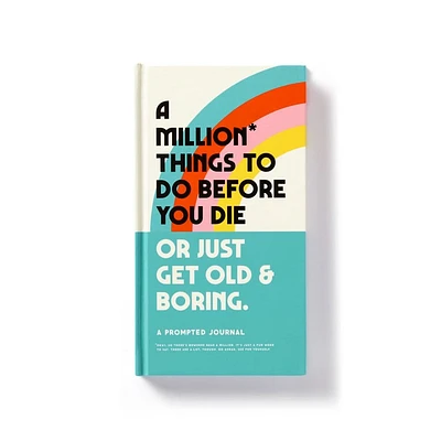 Million Things To Do Before You Die Journal