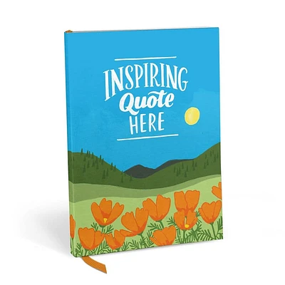 Inspiring Quote Lined Journal