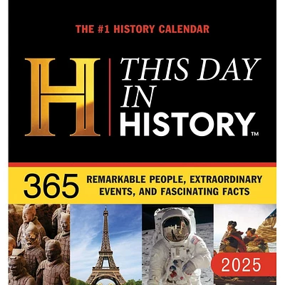 History Channel This Day in History 2025 Desk Calendar