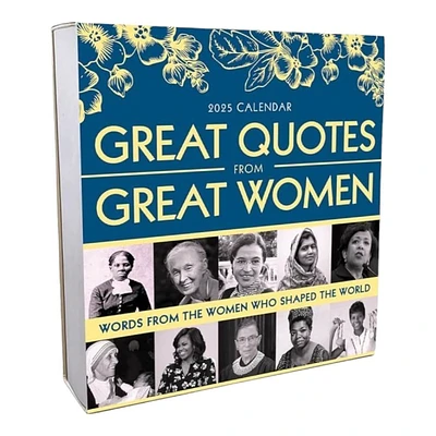 Great Quotes From Great Women 2025 Desk Calendar