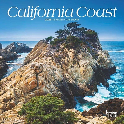 California Coast 2025 Mini Wall Calendar