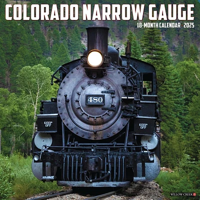 Colorado Narrow Gauge Railroads 2025 Wall Calendar