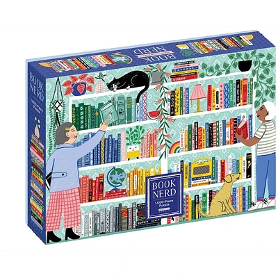 Book Nerd 1000 Piece Puzzle