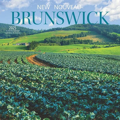 New Brunswick French 2025 Wall Calendar