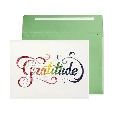 Gratitude Quilling Thank You Card