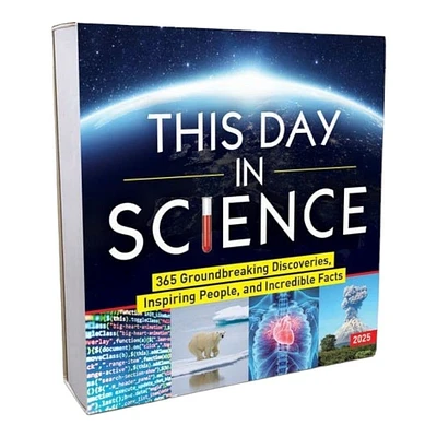 This Day in Science 2025 Desk Calendar