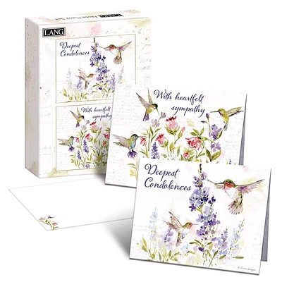 Hummingbird Sympathy Assorted Boxed Note Cards