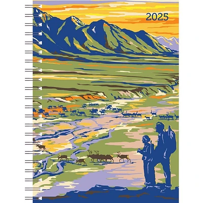 National Parks WPA 17 Month Flex Planner