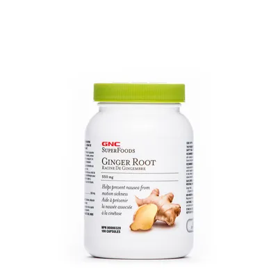 GNC SuperFoods Ginger Root 550mg