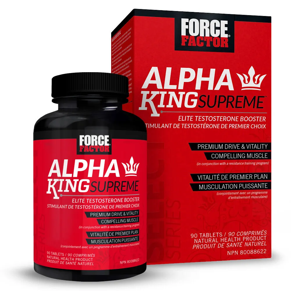 Force Factor® Alpha King® Supreme Elite Testosterone Booster