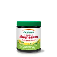 Jamieson™ Magnesium Powder - Lemon Lime - 228g