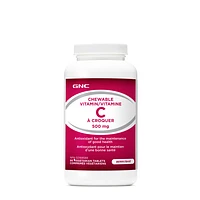 GNC CHEWABLE VITAMIN C 500 mg