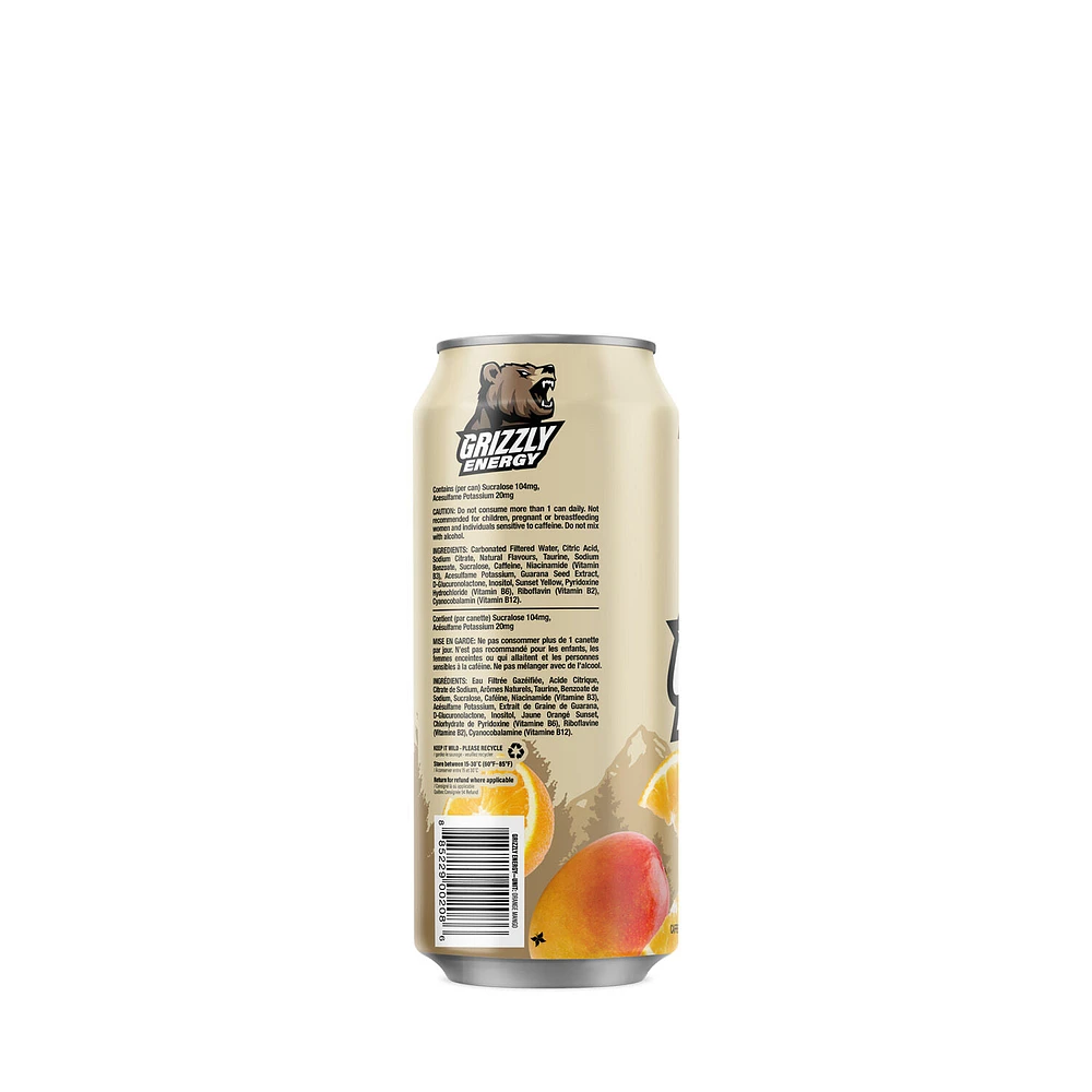 GRIZZLY Energy Drink