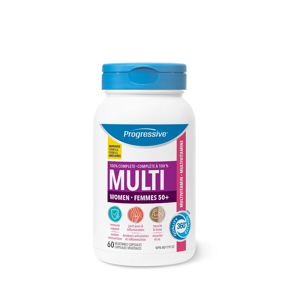 Progressive Nutritional Therapies® Womens 50+ 100% Complete Multi