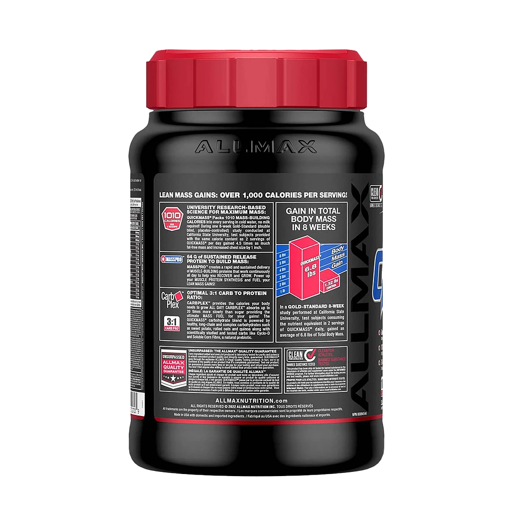 Allmax® Nutrition QuickMass® - 3.5lbs