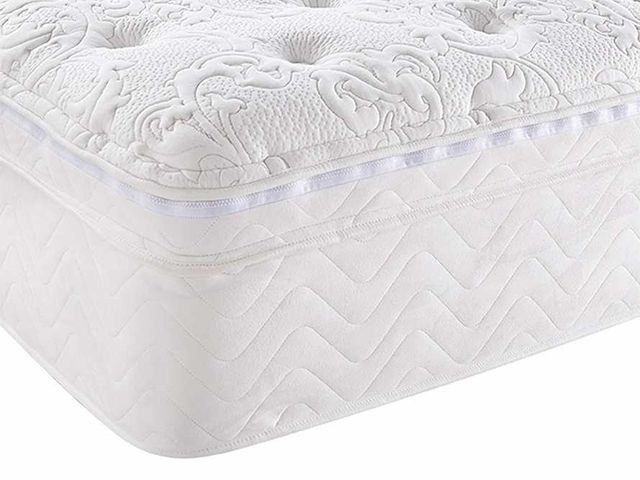 Retreat King Euro Top Mattress with Firm and Memory Foam Inserts