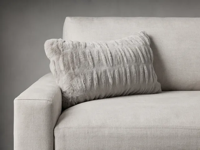 Luxe Faux Fur Sphere Pillow