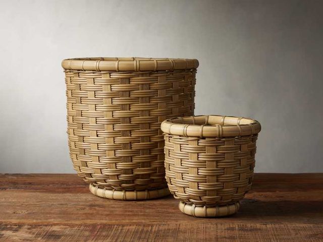 Naples Taupe Laundry Basket