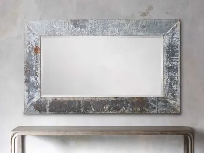 Caspian 60" Wall Mirror in Iron