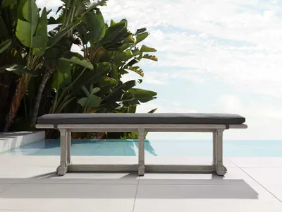 Calistoga Outdoor 74" Dining Bench Cover