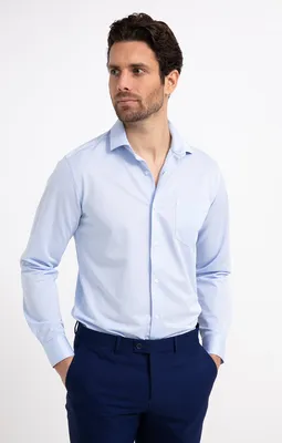 Chemise manche longue coupe ajustée