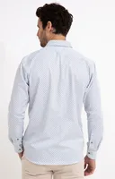 Chemise regular à motifs imprimés