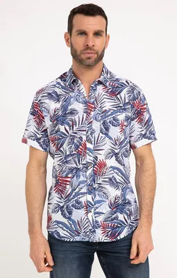 Chemise regular imprimée