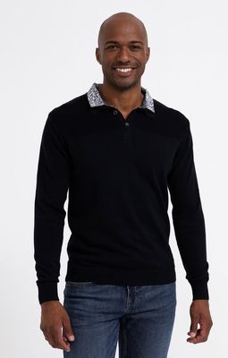 Pull double col polo