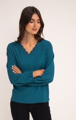 tee shirt manches 3/4 uni
