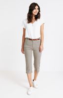 Pantalon corsaire avec ceinture