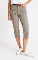 Pantalon corsaire avec ceinture