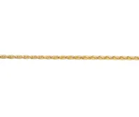 10K Yellow Gold 18" 1.3mm Parisian Wheat Chain