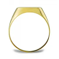 10K Yellow Gold Signet Ring