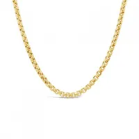 10K Yellow Gold 20" 2.3mm Round Box Chain