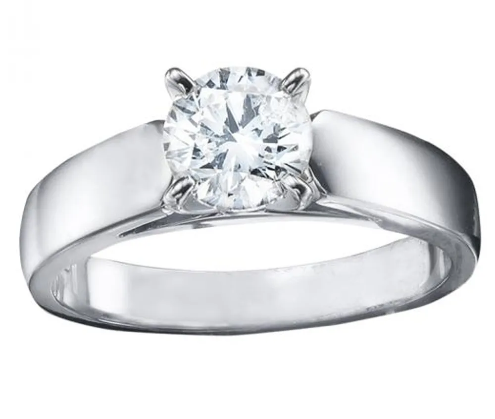 Glacier Fire Canadian Diamond 1.50CT Classic Solitaire Engagement Ring