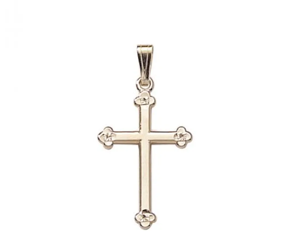 10K Yellow Gold Cross