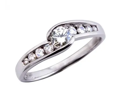 Glacier Fire Canadian Diamond 0.40CTW Bridal Ring