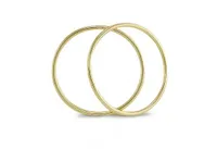 10K Yellow Gold 22mm Sleepers