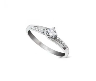 Glacier Fire Canadian Diamond 0.29CTW Engagement Ring