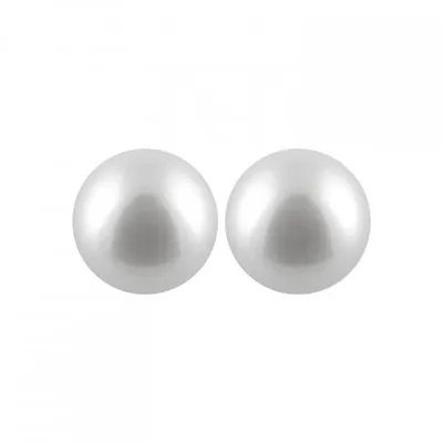 Freshwater 6-6.5mm White Pearl Studs
