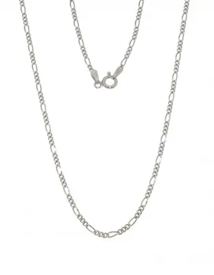 Sterling Silver 16" 1.7mm Figaro Chain