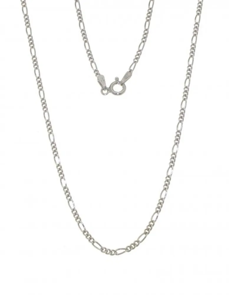 Sterling Sliver 18" 1.7mm Figaro Chain